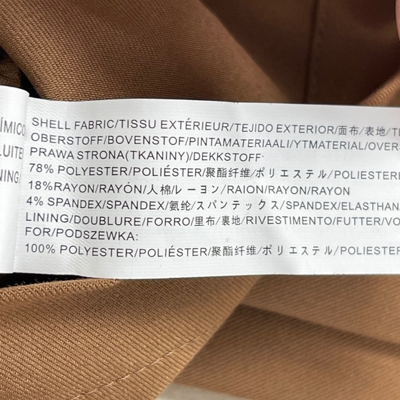 Moon River Straight Fit Brown Midi Skirt - Large - NWT - Picture 5 of 5